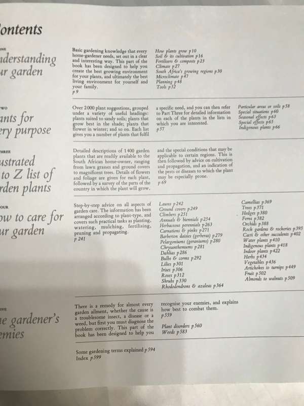Illustrated Encyclopedia of Gardening in South Africa Readers Digest