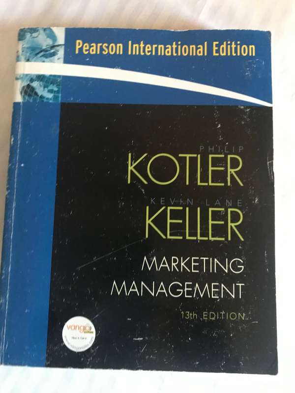 Kottler & Keller Marketing Management 13th Edition