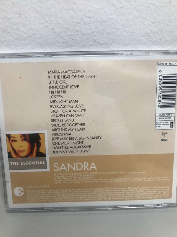 CD Sandra Maria Magdalena, In the Heat of the Night, Everlasting Love Copy Controlled 2003