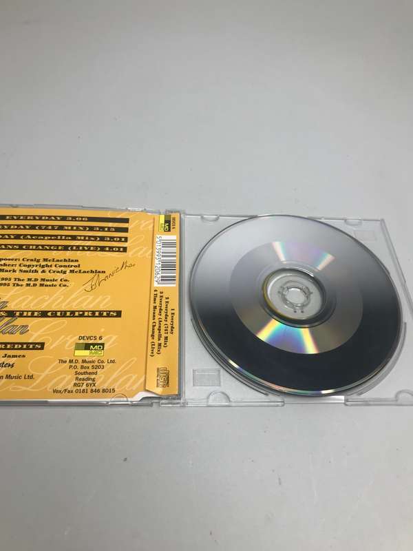 CD Everyday Craig McLachlan & The Culprits Import made in England
