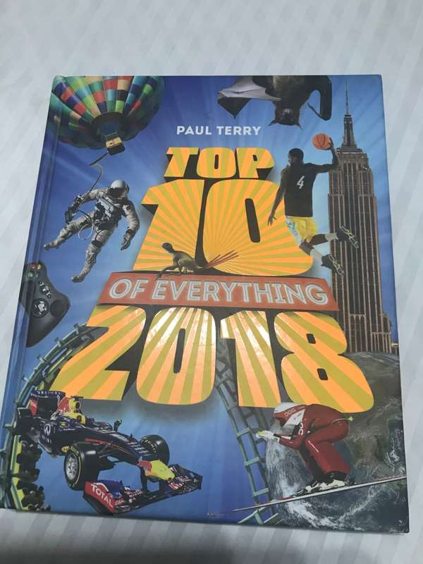 Top 10 of Everything 2018 Paul Terry hardcover