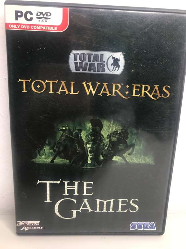 Total Wars: Eras The Games 3 Discs PC DVD ROM