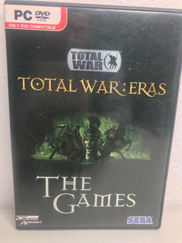 Total Wars: Eras The Games 3 Discs PC DVD ROM