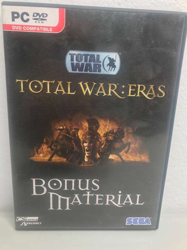Total Wars : Eras Bonus Material 3 discs Rome Alexander, Bonus Material and Musical Core