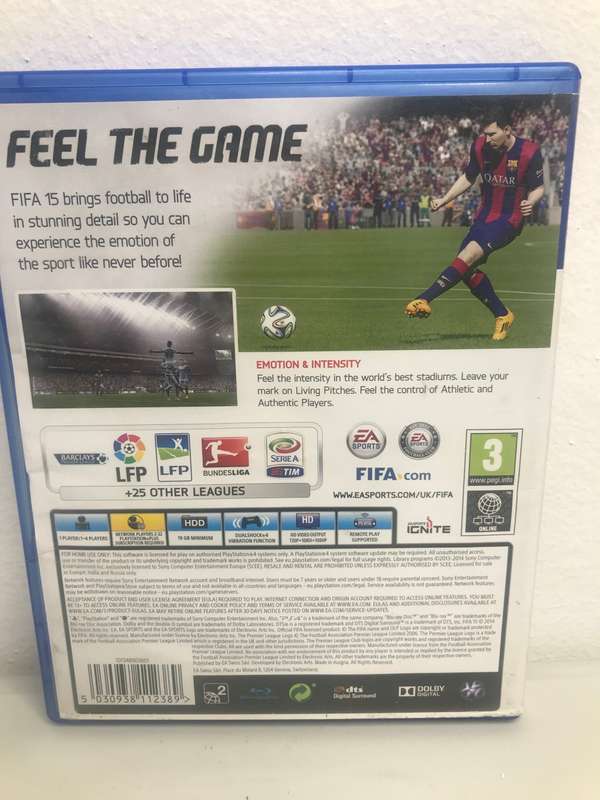 Fifa 15 PS4 EA Sports