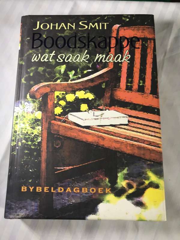 Boodskap wat saak maak Bybel dagboek Johan Smit