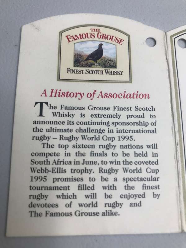 Rugby World Cup 1995 Tournament Schedule