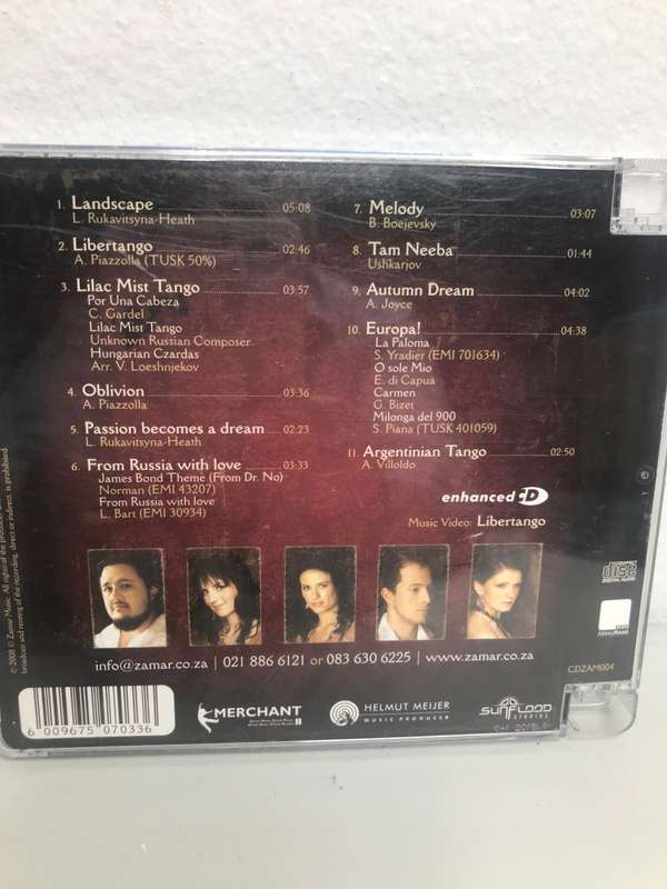 CD Zamar Passion Becomes a Dream Helmut Meijer Signature Series 11 tracks