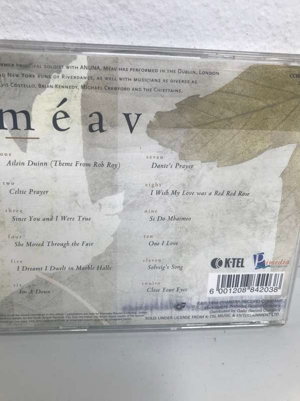 Rare CD Meav 2006 Folk World Country 1999 Sought After