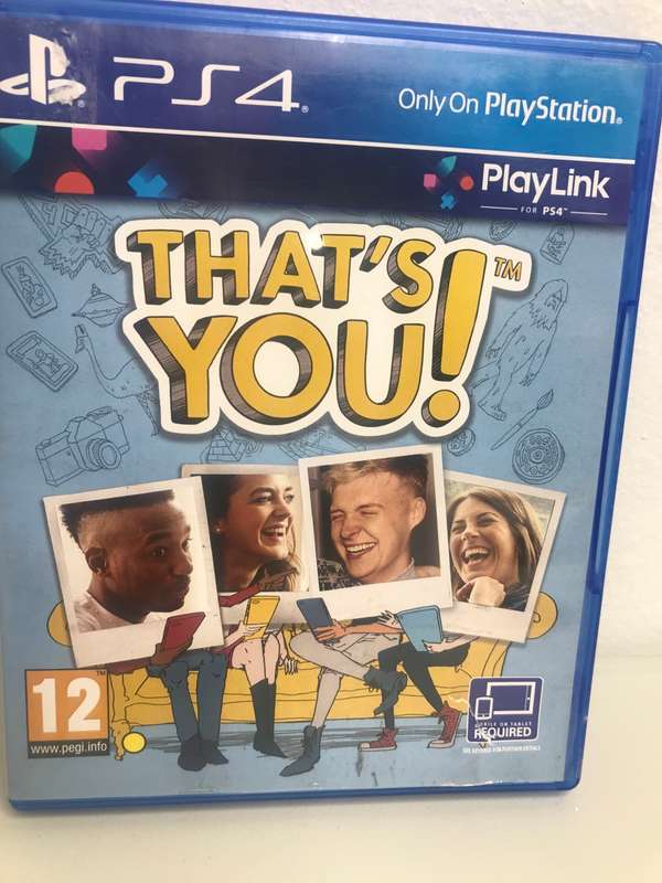 PS4 That's You The Party Game All About You