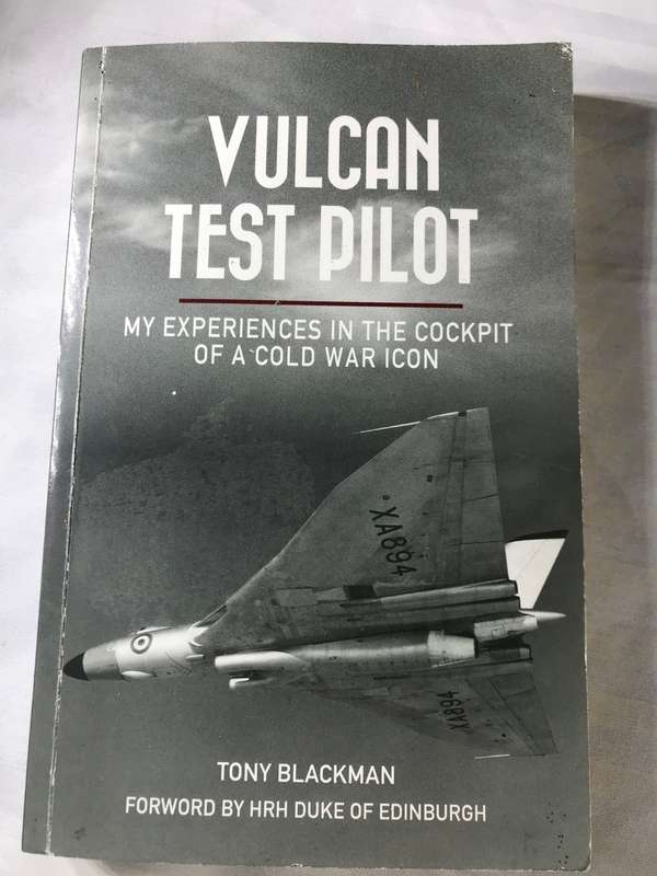 Vulcan Test Pilot Tony Blackman