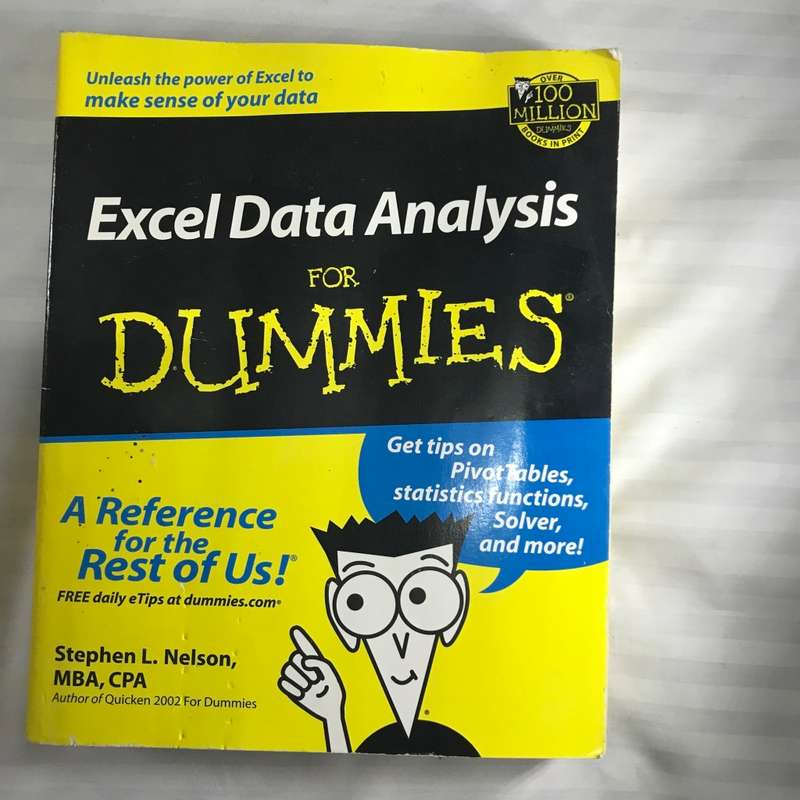 Excel Data Analysis for Dummies