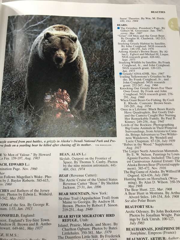 One Hundred National Geographic Index 1888-1988
