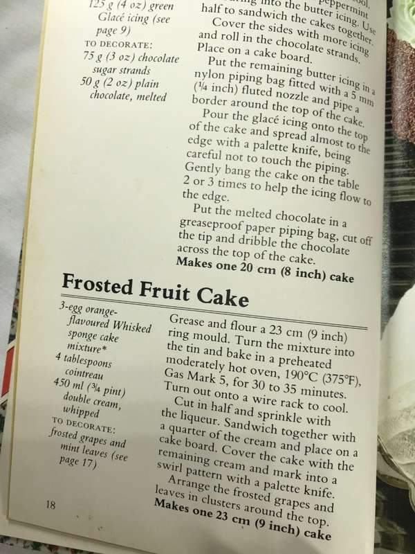 Cake Icing & Decoration Carole Handslip