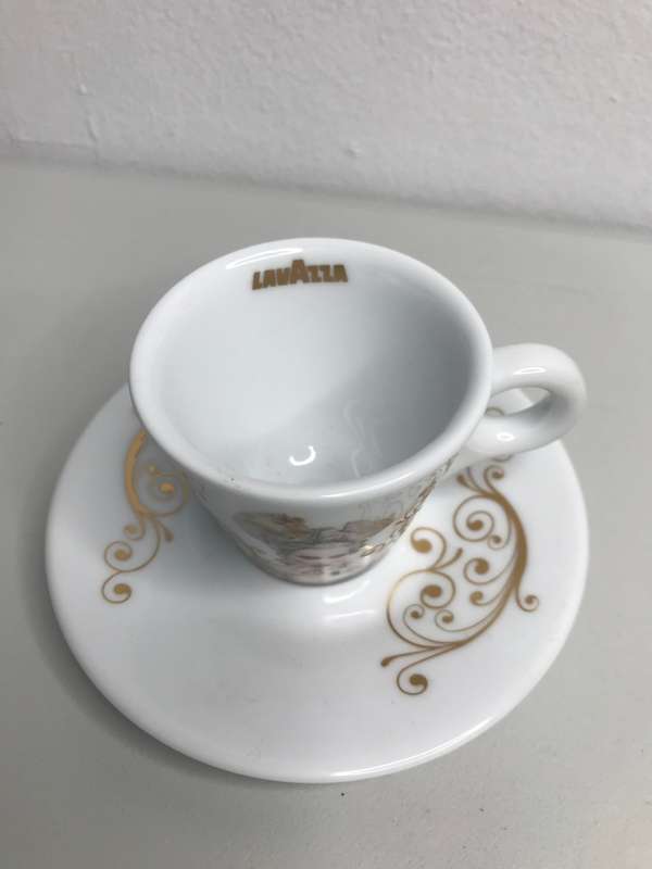 Lavazza (d`Ancap) Espresso Cups:The Most Majestic - Made in Italy