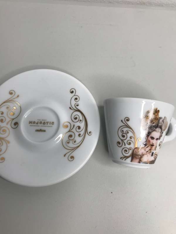 Lavazza (d`Ancap) Espresso Cups:The Most Majestic - Made in Italy