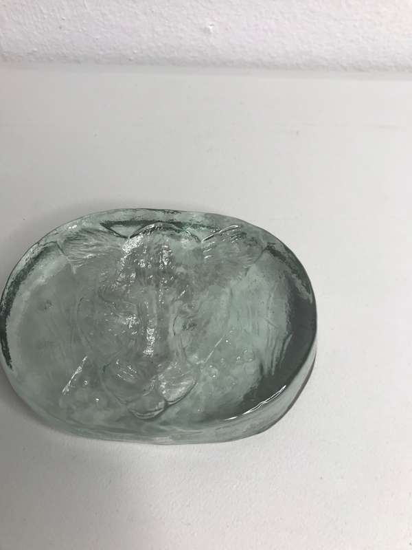 Handmade Art Solid Glass Paperweight