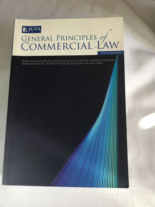 General Principles of Commercial Law 6th edition