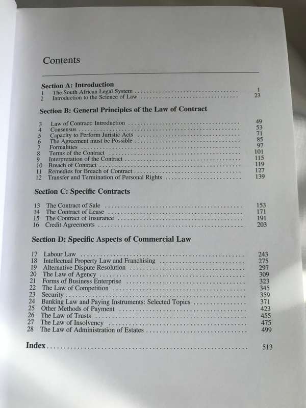 General Principles of Commercial Law 6th edition