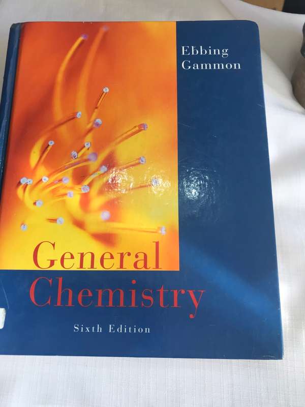 General Chemistry 6th Edition Ebbing Gammon