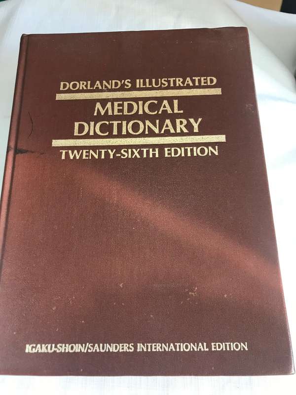 Medical dictionary 26th Edition Dorland illustrated