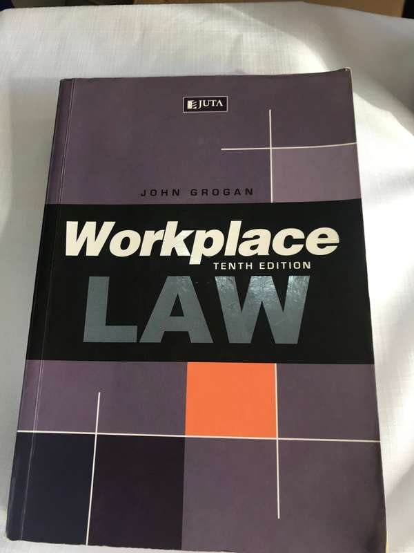 Workplace Law 10th edition