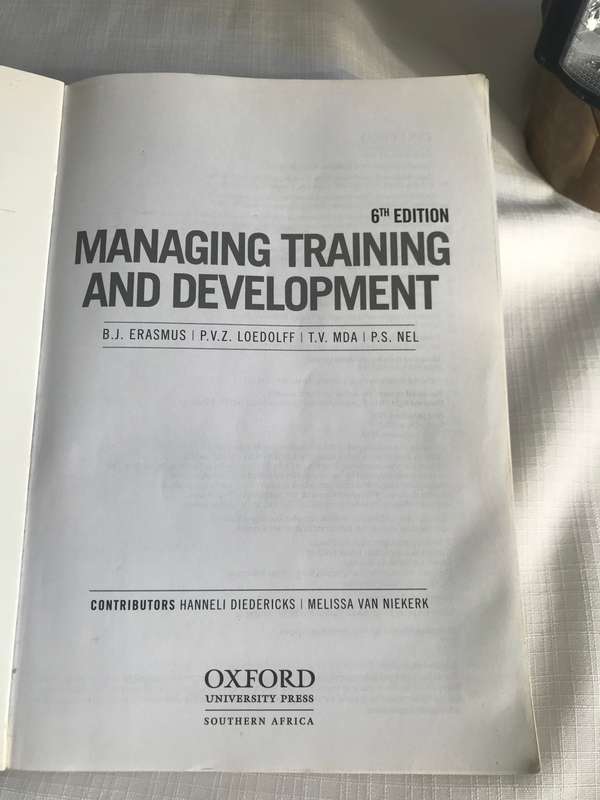 Managing Training and Development 6th Edition