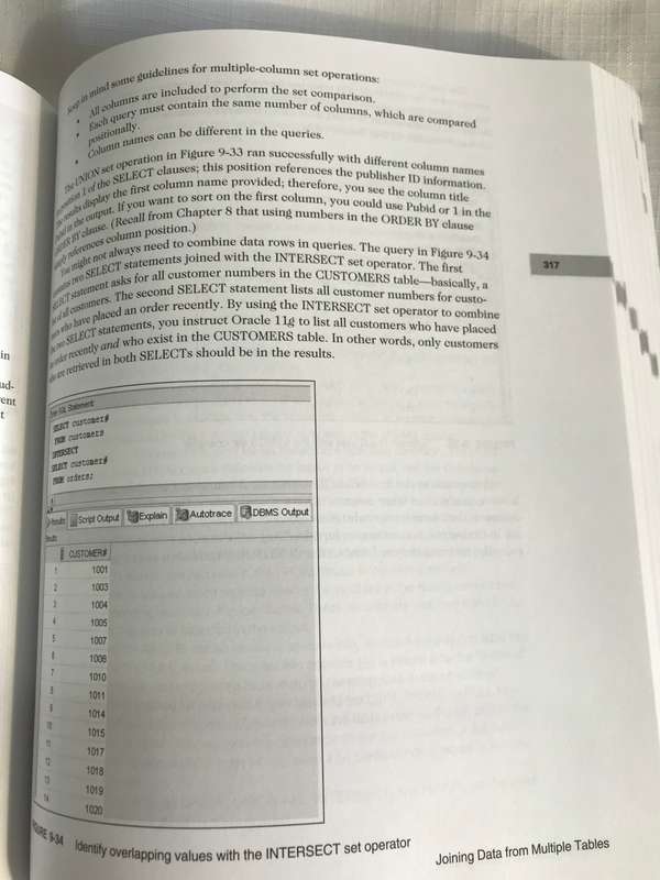 Oracle 11g SQL by Joan Casteel