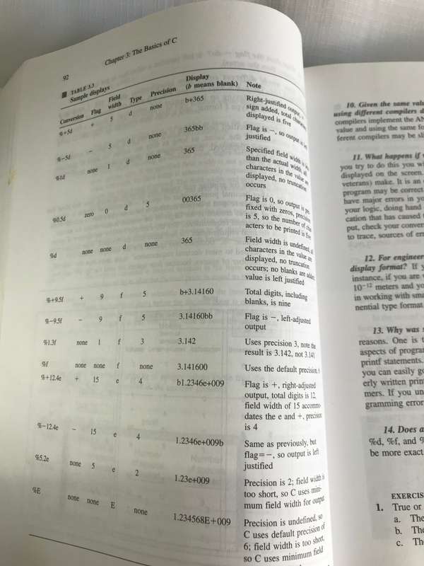 C Programming for Engineering & Computer Science McGraw Hill international edition