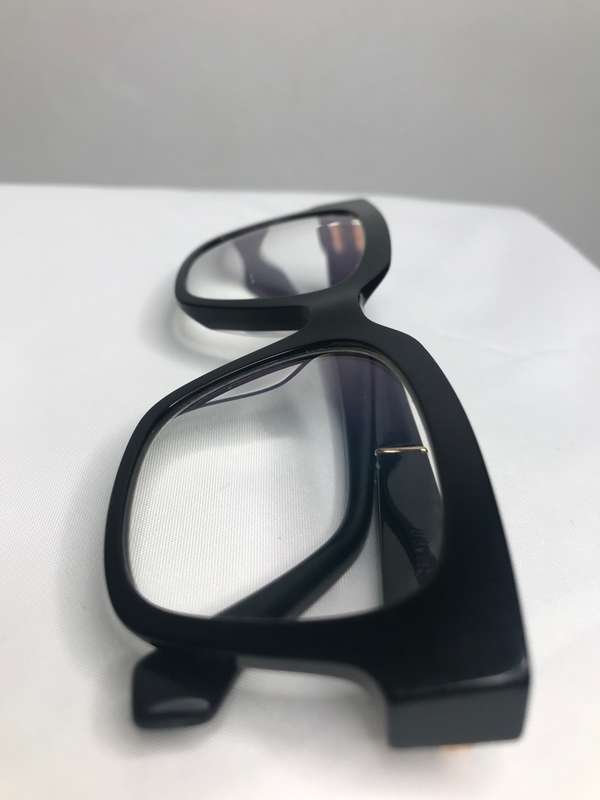 Ana Hickman Eyewear Unique Reversable sides 52-18 -142 FRAME ONLY Black and Multi colour sides