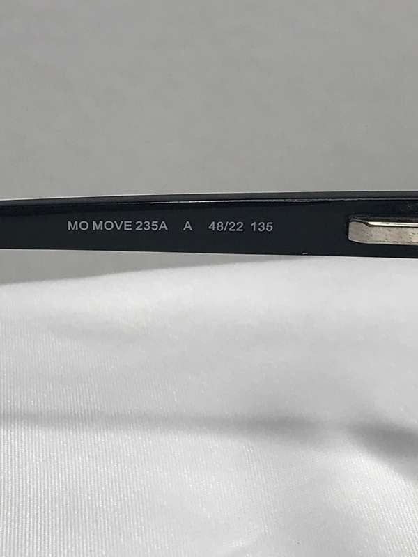 Mo Eyewear MO MOVE 235A 48/22 135 Black and Colour sides FRAME ONLY