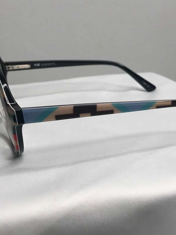 Mo Eyewear MO MOVE 235A 48/22 135 Black and Colour sides FRAME ONLY