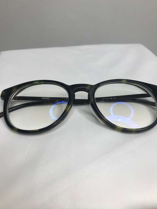 Eyewear Hugo Boss HG 1037 086 150 Brown and yellow FRAME ONLY