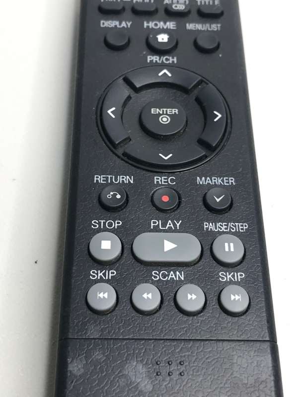 Remote control LG AKB36160904 DVD Recorder