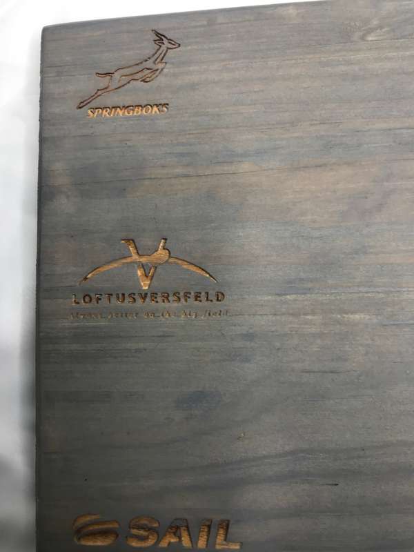 Springbok wooden Cutting board