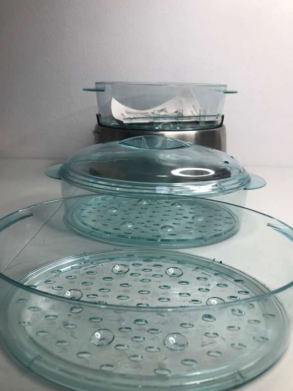 Russel Hobbs Food Steamer 3 Tier 3 liners Each Tier 120 min count down timer