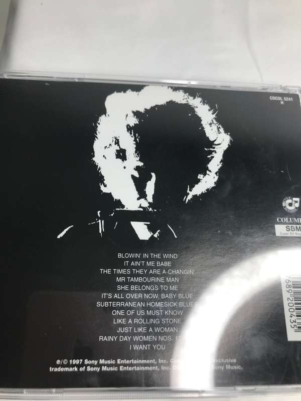 CD Bob Dylan Greatest hits