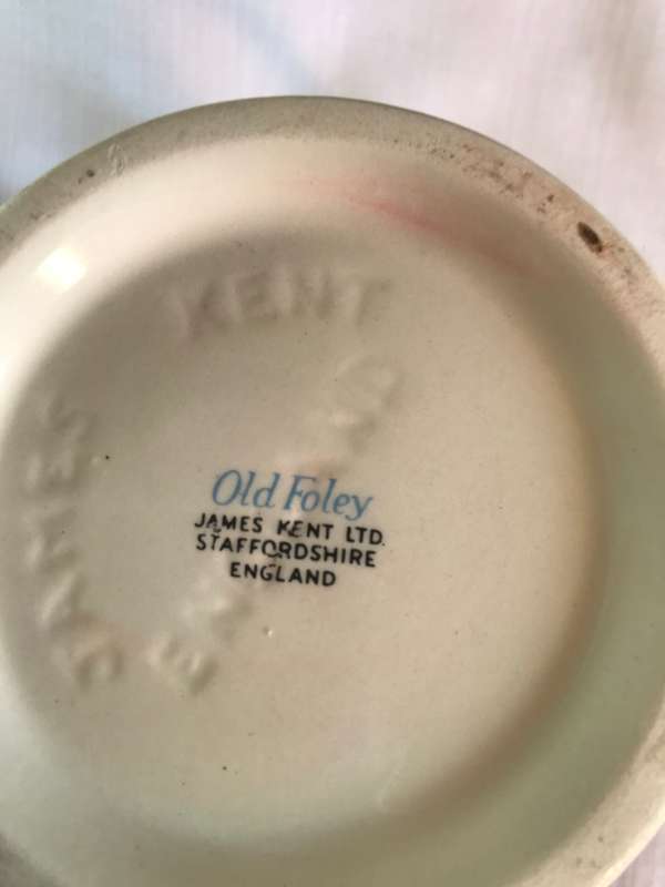 Old Foley James Kent Staffordshire England Mug Rotary Cultivator Steam Roller 1878