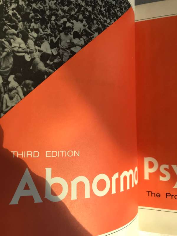 Abnormal Psychology 3rd edition Irwin G Sarason