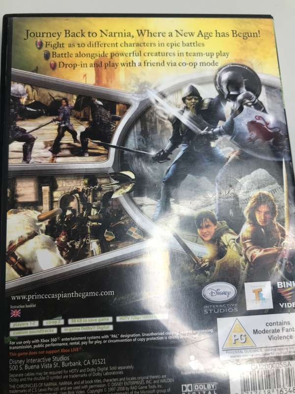 XBOX 360 Narnia Prince Caspian