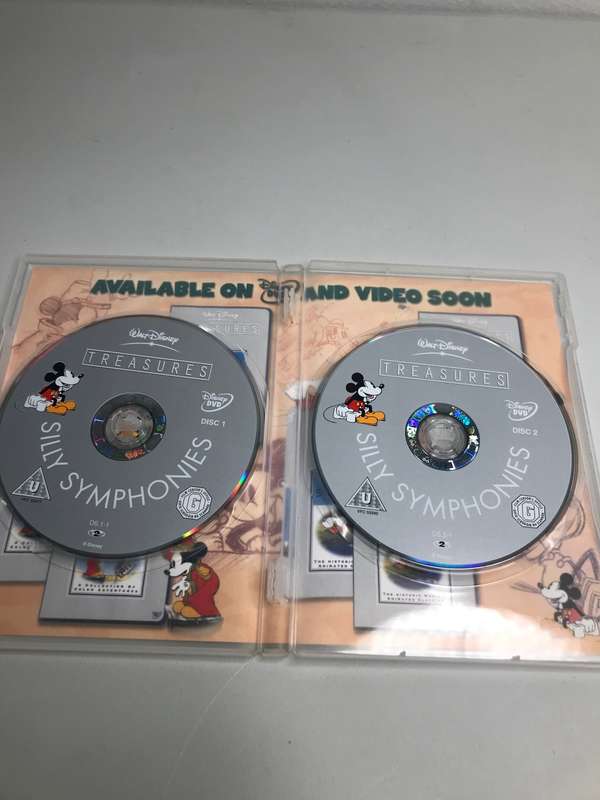 DVD Walt Disney Treasures Silly Symphonies Historic Musical Animated Classics 1931 two disks