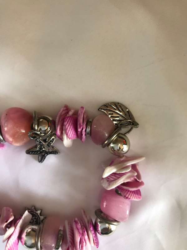 PINK charm bracelet