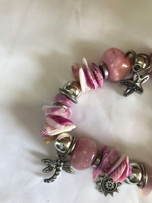 PINK charm bracelet
