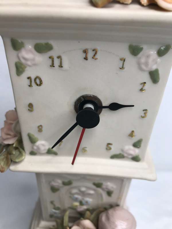 Antique Angel decorative Clock ornament only