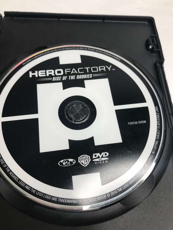DVD Lego Hero Factory Rise of the Rookies