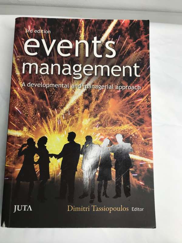 events management 3rd edition Dimitri Tassiopoulos