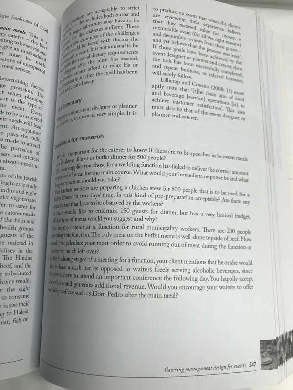 events management 3rd edition Dimitri Tassiopoulos