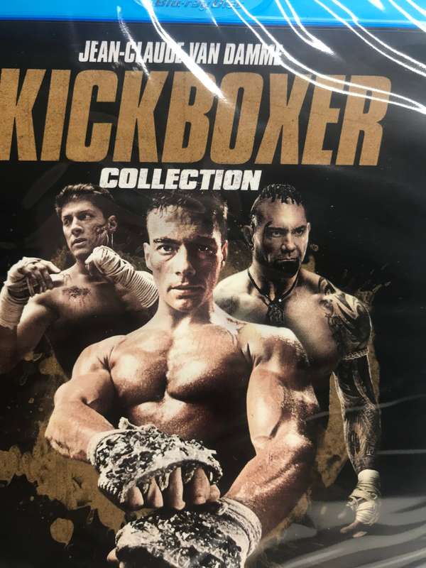 Blu-ray Disk The Kickboxer Collection Two Movie Collection NEW SEALED