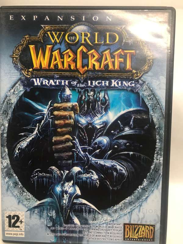 PC DVD World of Warcraft Wrath of the Loch King EXPANSION SET