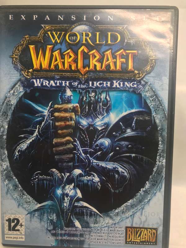 PC DVD World of Warcraft Wrath of the Loch King EXPANSION SET